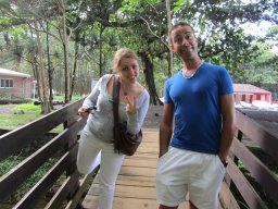 Visite de la petite cousine !